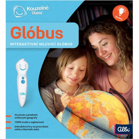Albi Kouzelné čtení Interaktivní mluvicí glóbus