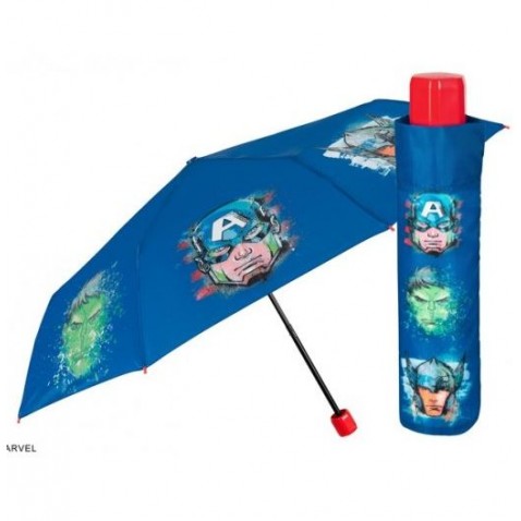 Deštník Avengers skládací modrý