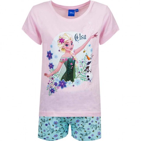 Dívčí pyžamo Ledové království pink