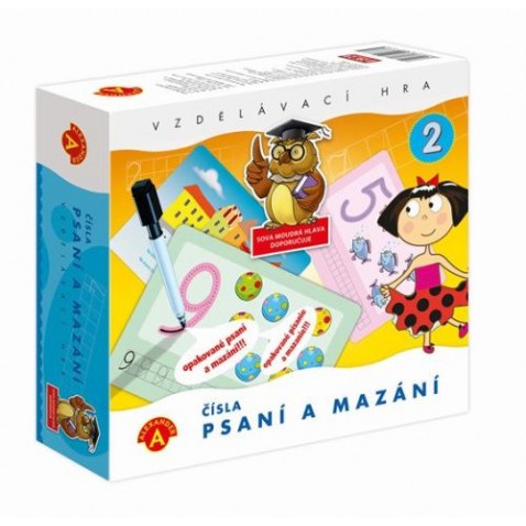 Čísla Psaní a mazání 2 Alexander