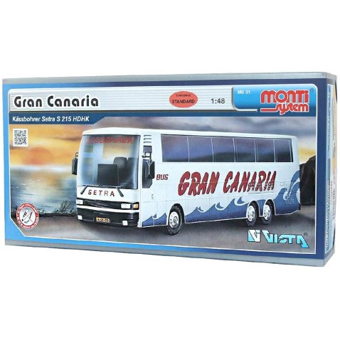 Stavebnice Monti 31 Gran Canaria-Bus Setra 1:48