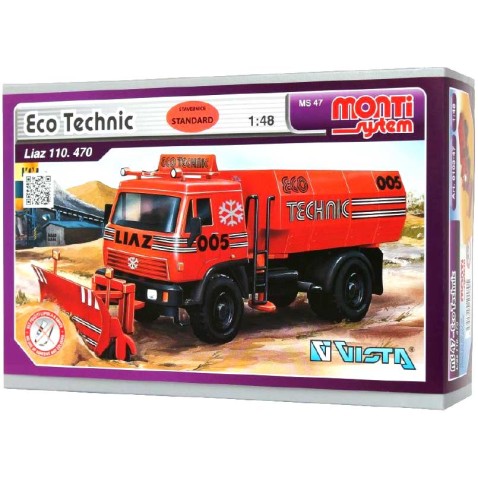 Stavebnice Monti 47 Eco Technic Liaz 1:48