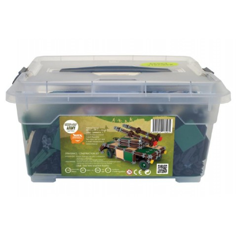 Stavebnice Seva Army Jumbo 1159ks v plastovém boxu 41x29x20cm