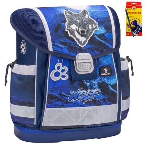 Školní batoh Belmil 403-13 Lumi Wolf