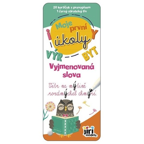 Moje první úkoly Vyjmenovaná slova