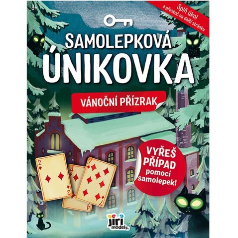 Samolepková únikovka Vánoční přízrak