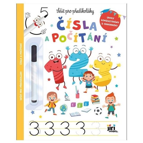 Sešit pro předškoláky Čísla a počítání