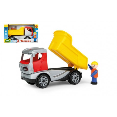 Auto Truckies sklápěč  22cm s figurkou  24m+