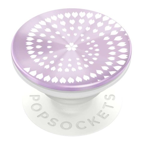 PopSockets PopGrip Gen.2, Backspin Infinite Blossom, otáčecí (kuličkové ložisko), fialový/