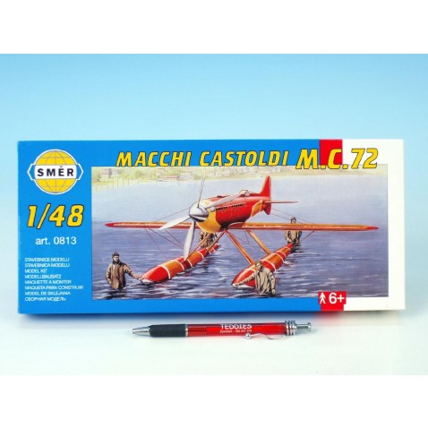 Model Macchi Castoldi M.C.72 1:48 17,5x19cm