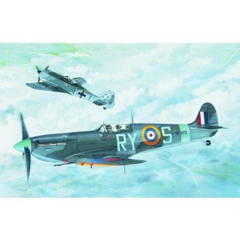 Model Supermarine Spitfire MK.VB 12,8x13,6cm