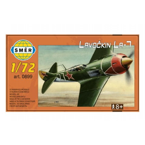 Model Lavočkin La-7 1:72 13,6x11,9cm