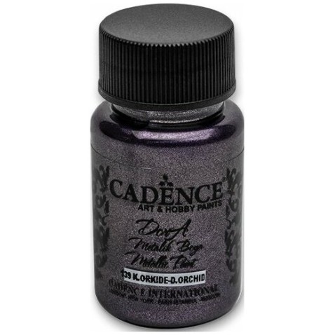 Akrylové barvy Cadence Dora Metalic 50ml tmavě fialová