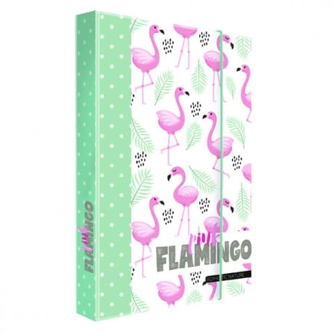 Desky na sešity A4 Romantic Nature Flamingo 2