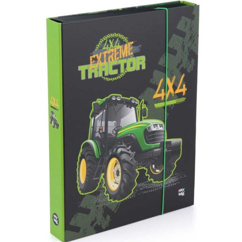 Box na sešity A4 Jumbo Traktor 22