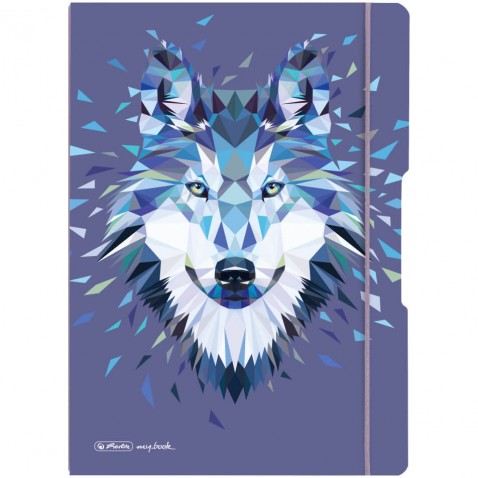 Sešit my.book flex A4 Wild Animals Vlk 80 listů