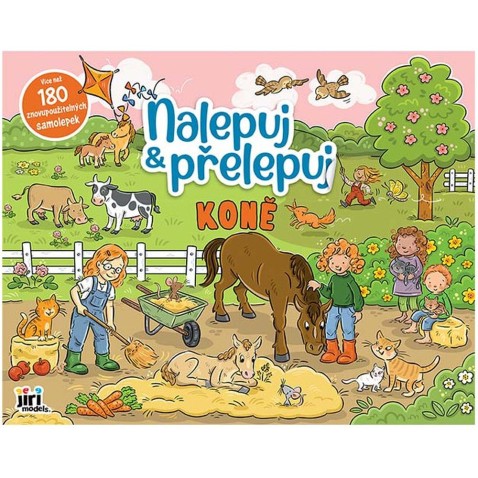 Nalepuj a přelepuj Koně