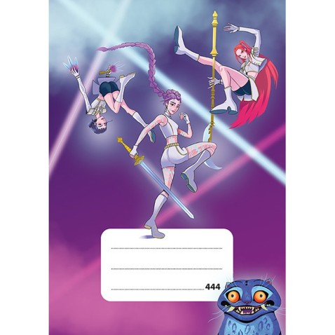 Školní sešit 444 (A4) K-pop