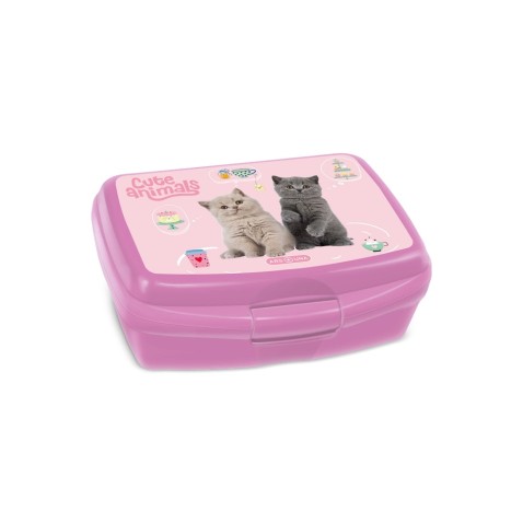 Svačinový box ArsUna Cute Animals - tea party