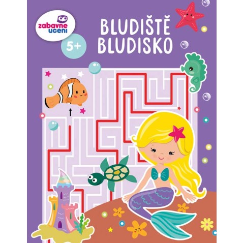 Pracovní sešit pro děti Bludiště Mořská panna