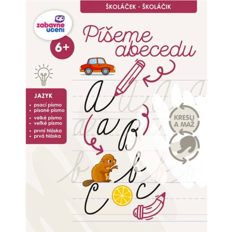 Stíratelný sešit - Píšeme abecedu