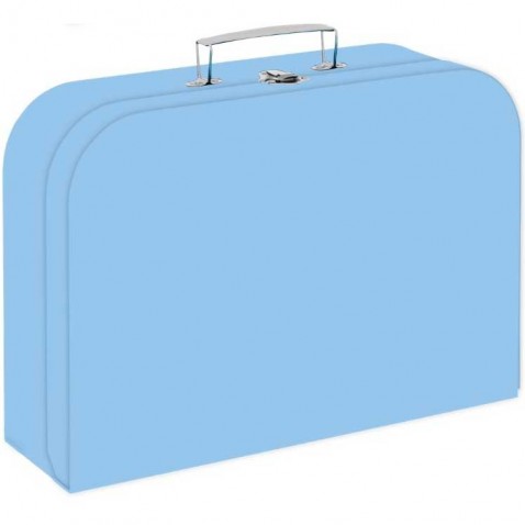 Dětský kufřík lamino 34 cm PASTELINI modrá