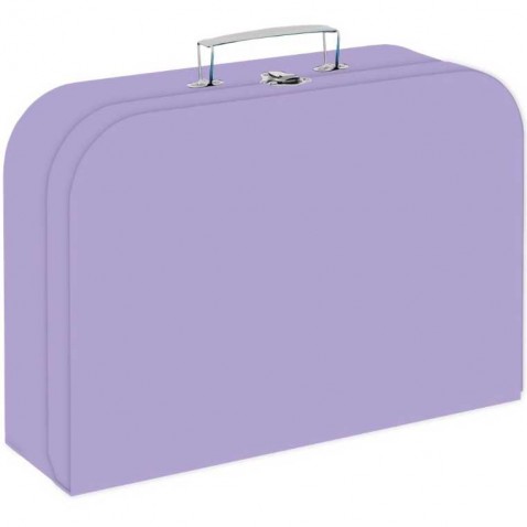 Dětský kufřík lamino 34 cm PASTELINI fialová