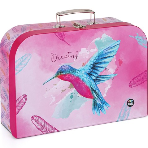 Dětský kufřík lamino 34 cm Kolibřík 23
