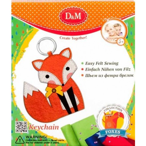 Kreativní set klíčenka Fox
