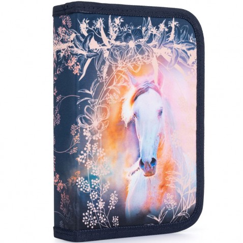 Penál prázdný Kůň romantic