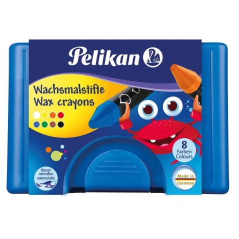 Voskovky Pelikan 8 barev