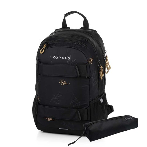 Studentský batoh  + etue OXY SPORT Flowers