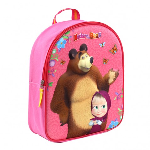 Dětský batoh Máša a medvěd 3D