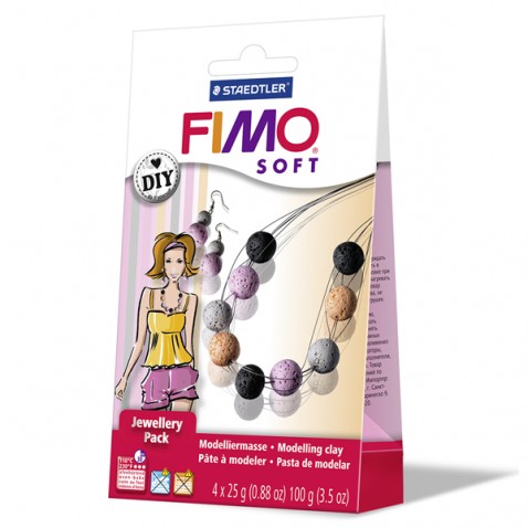 FIMO Soft - šperková sada Korál