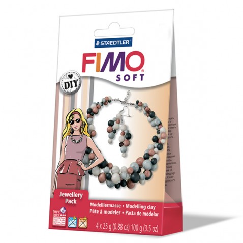 FIMO Soft - šperková sada Perly