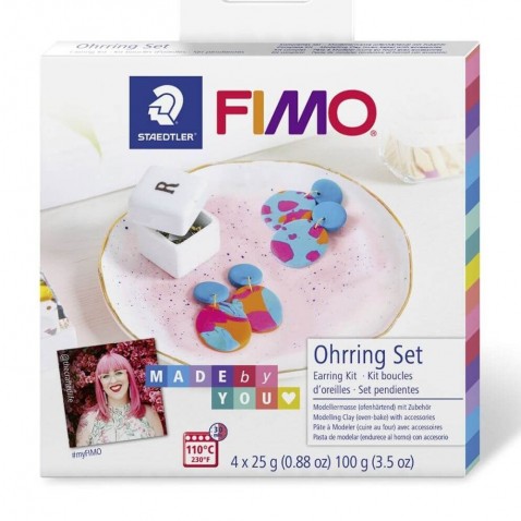 FIMO Soft Sada DIY Naušnice