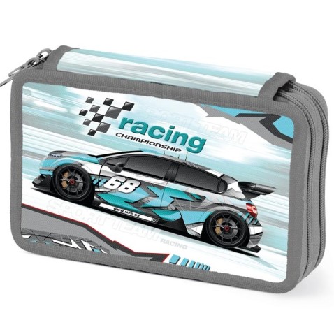 Penál pro kluky dvoupatrový Auto
