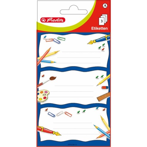 Herlitz Jmenovky na sešity