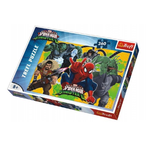 Puzzle Spiderman vs Sinister 6 Disney 260 dílků