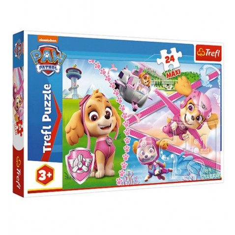 Puzzle MAXI Paw Patrol/Tlapková patrola Hrdinská Skye 24 dílků