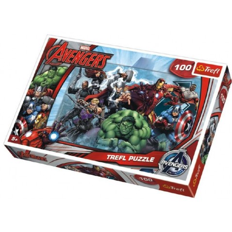 Puzzle The Avengers 100 dílků 41x27,5cm