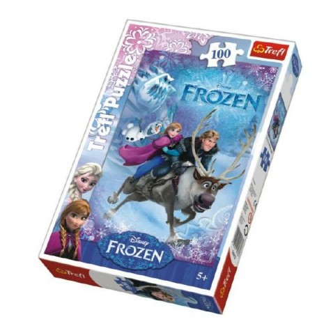 Puzzle Frozen/Ledové království  100 dílků 27,5x41cm