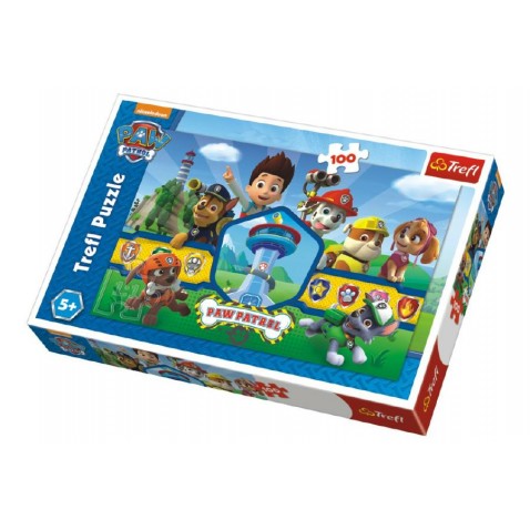 Puzzle Paw Patrol/Tlapková patrola 100 dílků 41x27,5cm