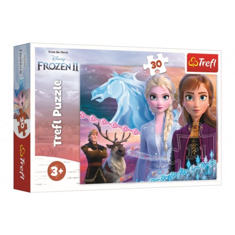 Puzzle Ledové království II/Frozen II 30 dílků 27x20cm
