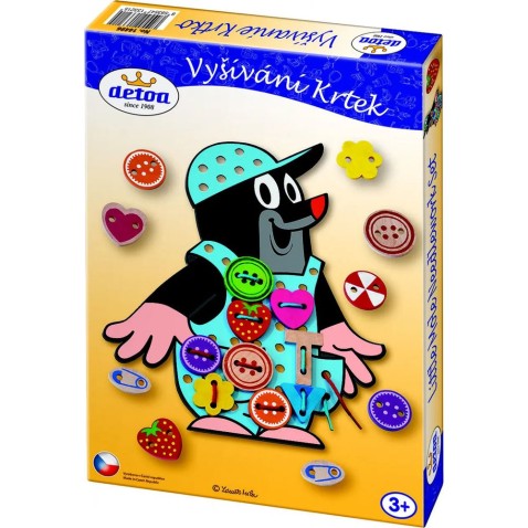 Vyšívání - Krtek