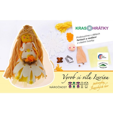 Krasohrátky kreativní set víla Izerína