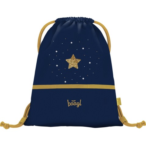Sáček na přezůvky BAAGL Unicorn Gold