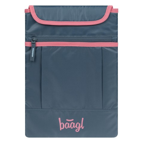 Obal na notebook BAAGL Logo růžový GRS
