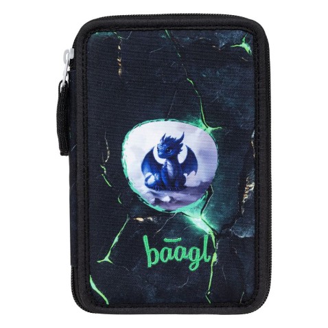 Třípatrový penál s vybavením BAAGL Draci