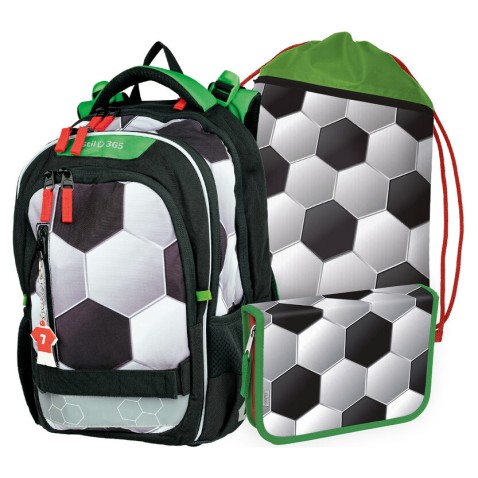 Batoh pro prvňáčky Stil Junior Soccer set